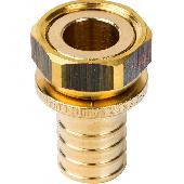 Переходник с накидной гайкой 25хG 3/4 для труб из сш.полиэт. ак.  