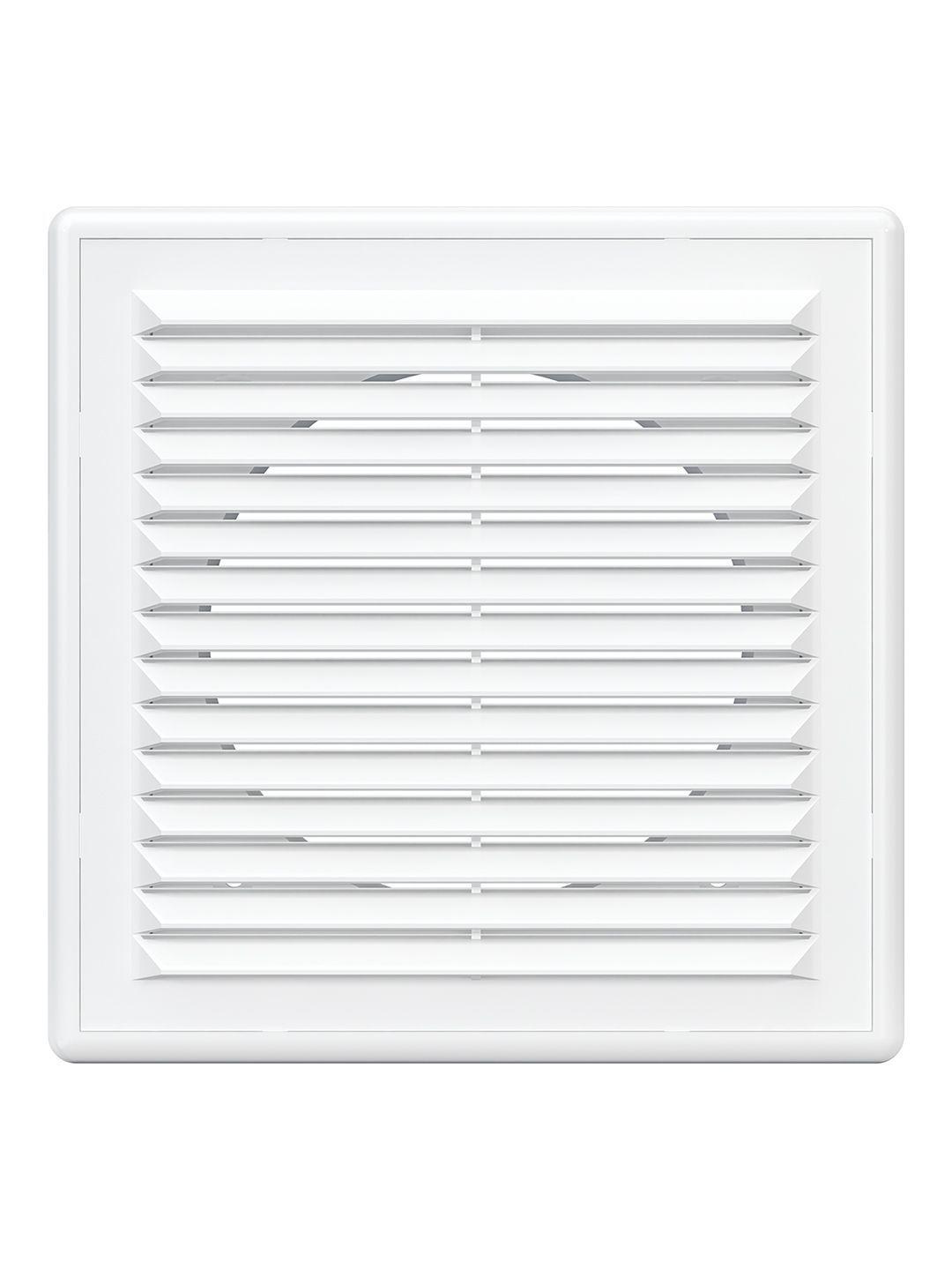 Решетка вентиляционная RF фланец D100 разъемная 150x150 пластик ERA 1515R10F