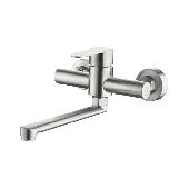 A59103 Смеситель для кухни настенный ACCOONA с поворотным изливом нерж. сталь (10)