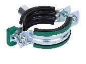 KSB2 Хомут оцинкованный с epdm M8/10  54-58мм