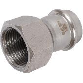 Пресс-муфта    28*1 ВР нержавейка ROMMER RSS-0022-000281 (70)