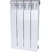 Радиатор алюминиевый STOUT VEGA 500  4 секций SRA-1310-050004 бок. подключение