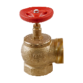 Клапан Ду-65 угловой латунный  муфта\цапка