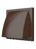 Выход стенной КФВ фланец D100 обр.клапан 150x150 ASA Brown ERA STREETLINE