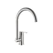 A45103 Смеситель для кухни ACCOONA с гайкой нерж.сталь (10)