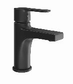 Смеситель для раковины Sonata/Соната без донного клапана, черный матовый, KERAMA MARAZZI