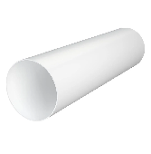 12,5ВП1 Воздуховод ВП D125 L1м пластик ERA