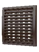 2020РР Решетка вентиляционная РРПН  разъемная регулируемая 200х200 ASA Brown ERA STREETLINE