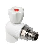 TIM  PPR Кран шаровый угловой НР  25х3/4