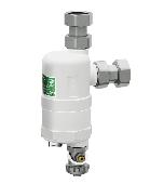 Грязеуловитель компактный (угловой) с магнитными вставками (белого цвета) 3/4