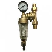 Фильтр самопром. с манометром  1/2