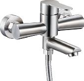 Смеситель для ванны с душем G-lauf SOLONЕ JAT3-A094  (D35 кор.излив) нерж