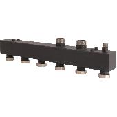 Стальной распределительный коллектор 3 контура 11/2