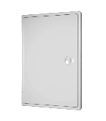 ЛТ1515П, Люк-дверца ревизионная накладная с ручкой-задвижкой АБС 150х150