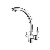 A5179-7 Смеситель для кухни ACCOONA с выходом д/пит.воды латунь/хром (10)