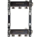Коллектор из нержавеющей стали для радиаторной разводки  3 вых. ROMMER RMS-4401-000003