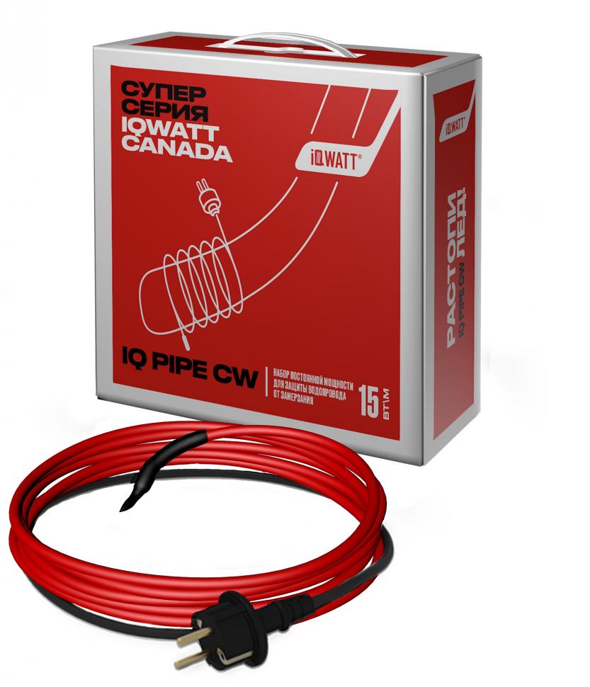 Резистивный комплект для обогрева труб IQ PIPE CW  12m