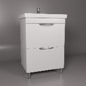 Сицилия Como 70 тумба 2 ящика + раковина Como 70 , АВК