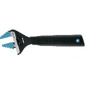 Ключ разводной 250мм. Crv, тонкие губки. защитные насадки. GROSS