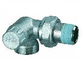 Вентиль трехосевой запорный левый Ø1/2