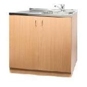 Тумба 80 ЛДСП бук (глубина 436мм)