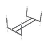 ALEX BAITLER  каркас KN116 для акриловых ванн ONEGA