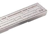 TECE Решетка для слива нерж. полированная прямая 