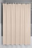 Штора для ванны 200х180см бежевый IDDIS
