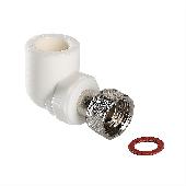 Уголок с накидной гайкой 25 мм х 3/4