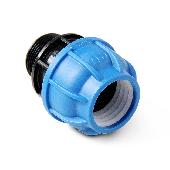 ПЭ Муфта 90*2 1/2 НР