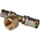 Тройник ПРЕСС 16х1/2