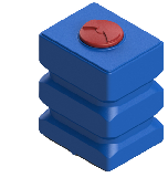 Емкость П500Д с крышкой