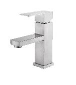 A96201 Смеситель для умывальника ACCOONA с гайкой нерж.сталь (10)