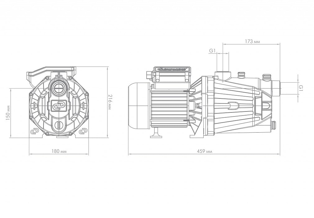Насос центроб. ДЖИЛЕКС ДЖАМБО 70/50 П (2.0) 3006
