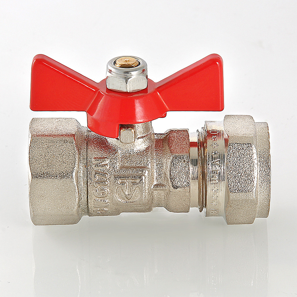 Кран шаровый 16х1/2 цанга/ВР 