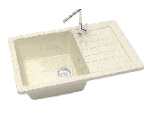 Мойка глян.Энди Z16Q2(беж.) 740х490x