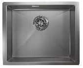 Мойка кухонная сталь GR-5445U СТАЛЬ САТИН Granula (мет. сифон), GRANULA