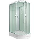ERLIT Душ. кабина ER351226L-C3-RUS 120*80*226 ( средний поддон, матовое стекло)