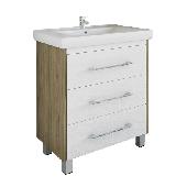 Ларго 80 тумба (ШВ/Б) БЕЗ РАКОВИНЫ (к Фостер 80), SANFLOR