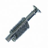 10005 САНАКС Карниз хромированный в ванную комнату 1.2 х 2.2м