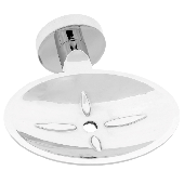 A11302-1 Мыльница настенная ACCOONA металлич. (40)