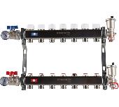 Коллектор из нержавеющей стали в сборе без расходомеров 7 вых.ROMMER RMS-3210-000007