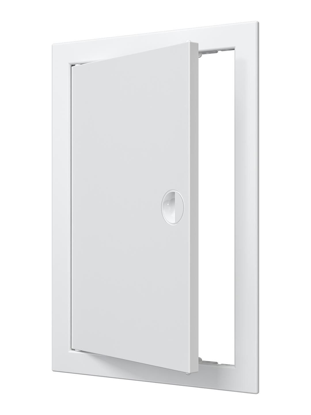 Люк-дверца ревизионная 196х296 с фланцем  ручка 218х318 пластик Л2030Р