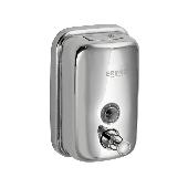 618 BRIMIX Дозатор жидкого мыла настенный с глазком из нерж.стали 500 мл ХРОМ