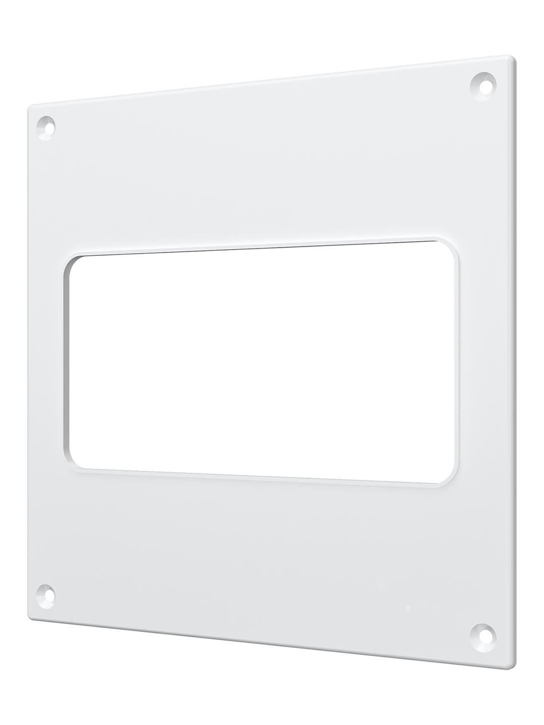 Накладка торцевая пластик 150х150 для воздуховода 60х120 ERA 612НПП