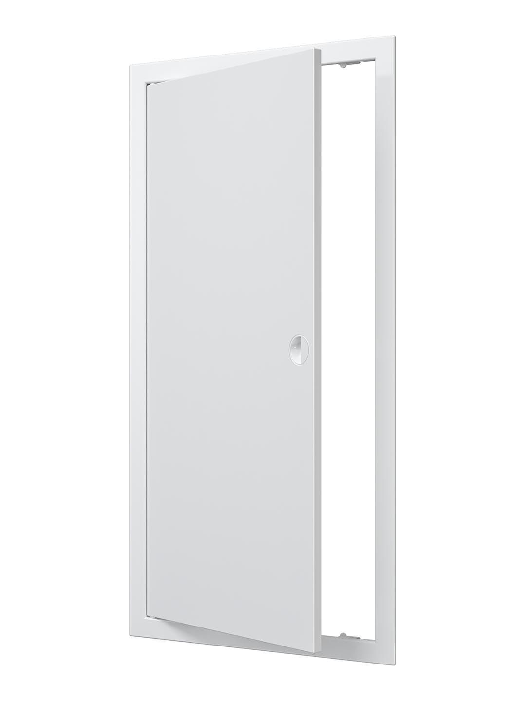 Люк-дверца ревизионная 296х596 с фланцем ручка 318х618 пластик Л3060Р