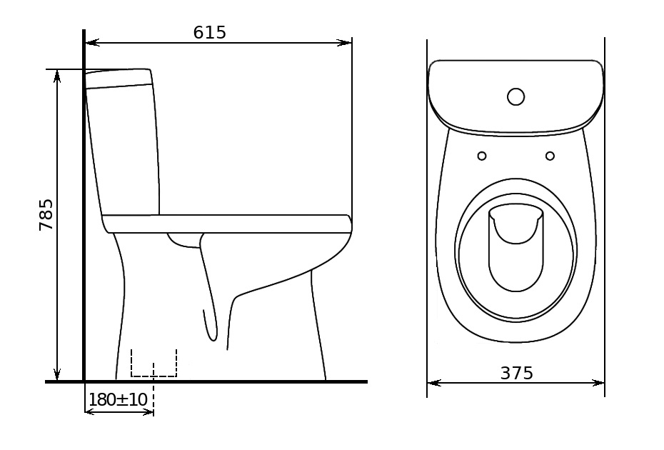 Унитаз-компакт 