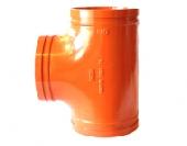 Тройник равносторонний ДИНАРМ, под муфту, крашенный, 2 1/2