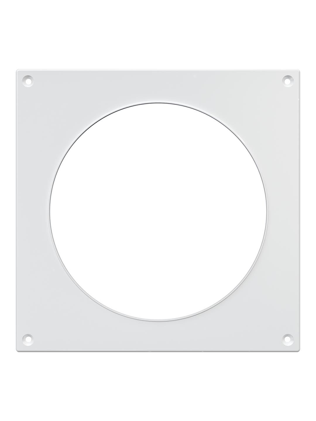 Накладка торцевая пластик 170x170 для воздуховода D125 ERA 12,5НКП