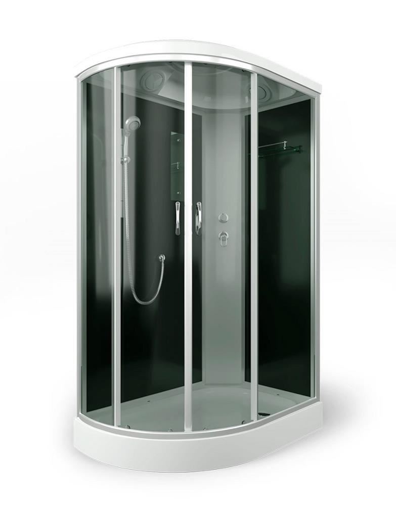 ERLIT Душ. кабина ER3512PR-C4-RUS 120*80*215 ( низкий поддон, тонированное стекло)